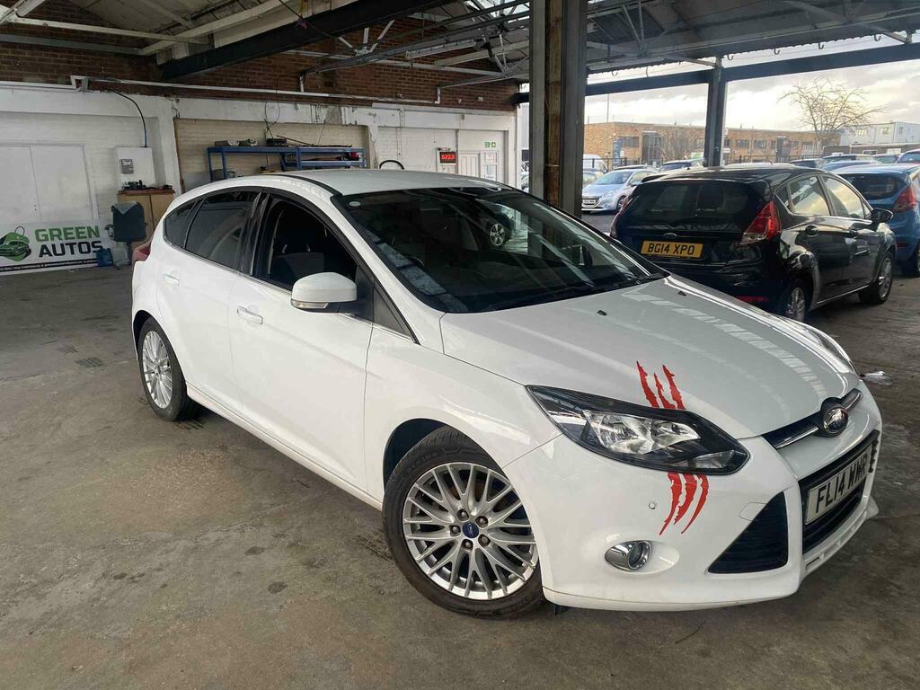 Ford Focus 1.6 Zetec Navigator Powershift Euro 5 White