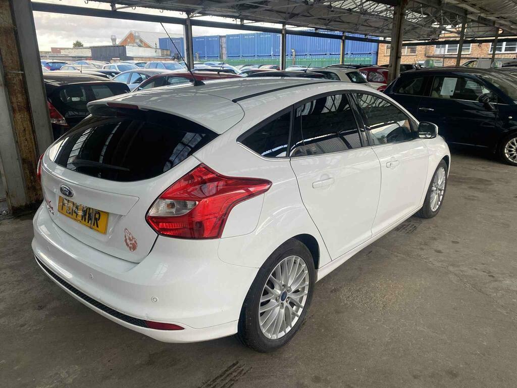 Ford Focus 1.6 Zetec Navigator Powershift Euro 5 White #4