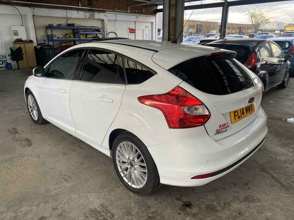 Ford Focus 1.6 Zetec Navigator Powershift Euro 5 White #6