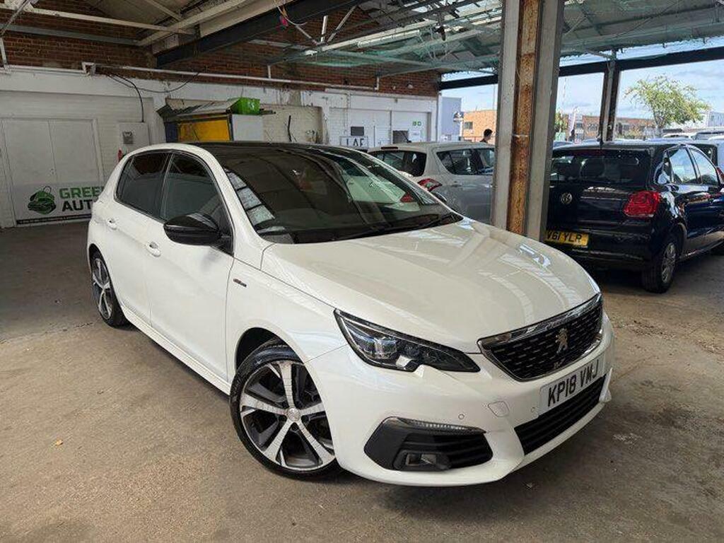 Peugeot 308 1.6 Bluehdi Gt Line Eat Euro 6 S S White