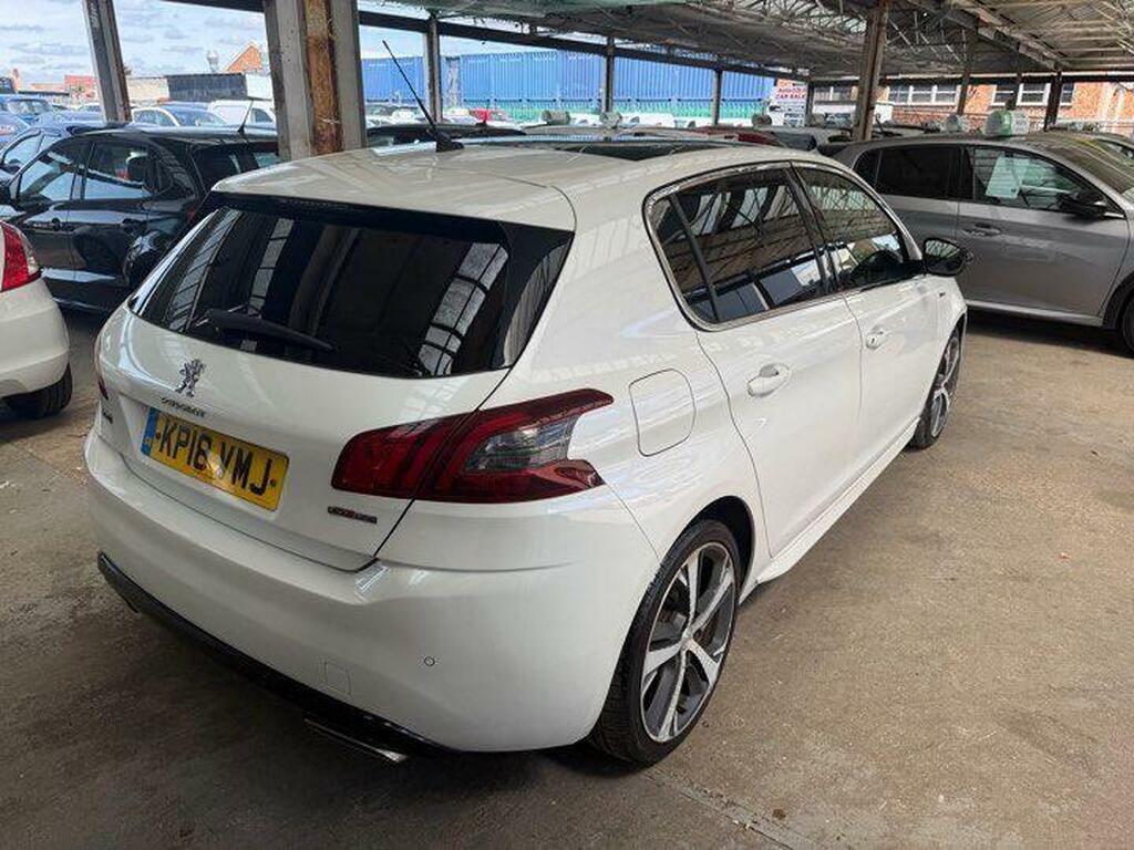 Peugeot 308 1.6 Bluehdi Gt Line Eat Euro 6 S S White #4