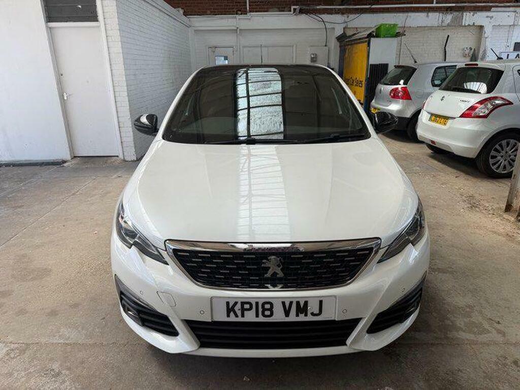 Peugeot 308 1.6 Bluehdi Gt Line Eat Euro 6 S S White #2
