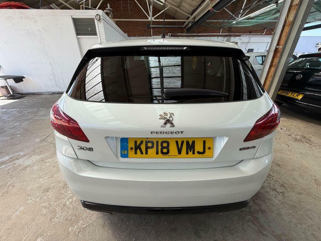Peugeot 308 1.6 Bluehdi Gt Line Eat Euro 6 S S White #5