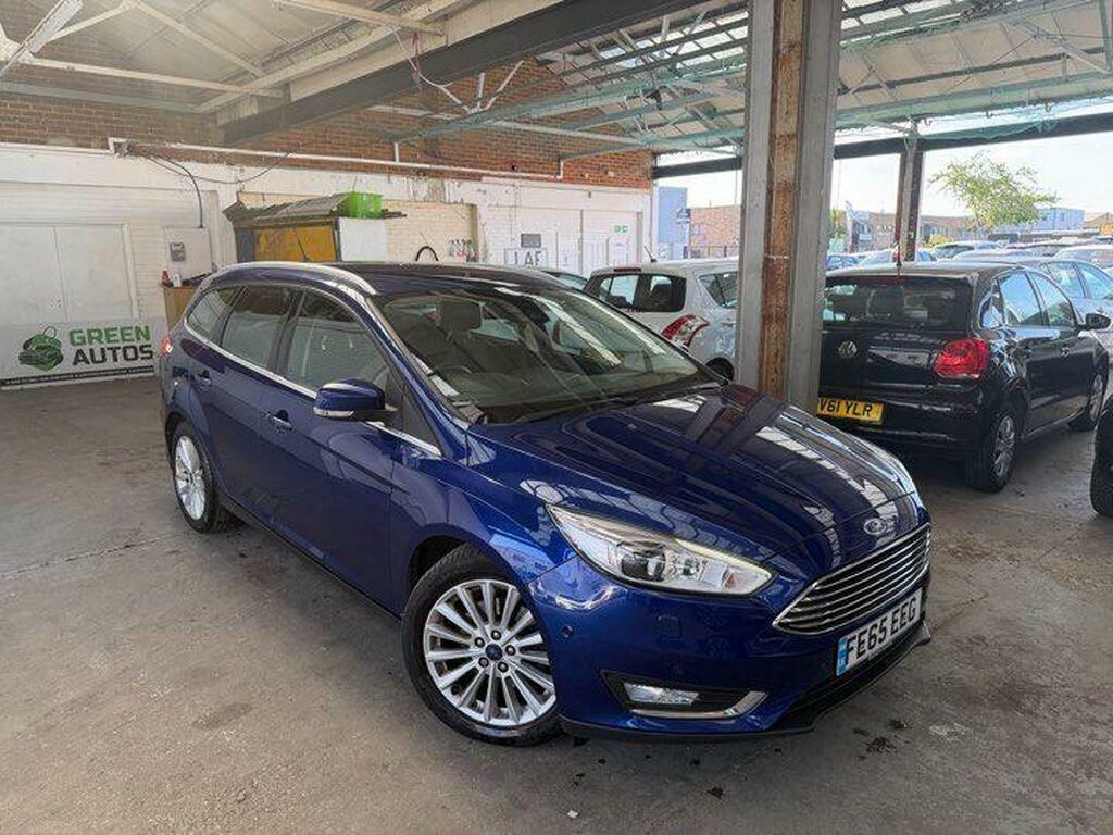 Ford Focus 1.5T Ecoboost Titanium X Euro 6 S S Blue