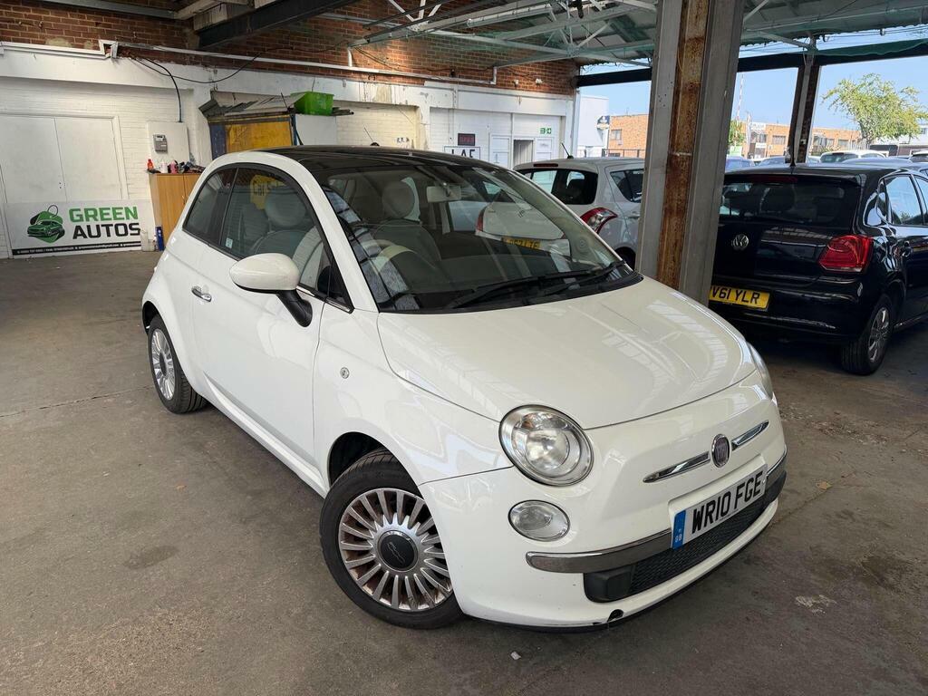 Fiat 500 1.2 Lounge Euro 5 S S White