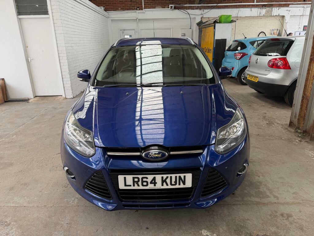 Ford Focus 1.6 Titanium Navigator Powershift Euro 5 LR64KUN Blue #2