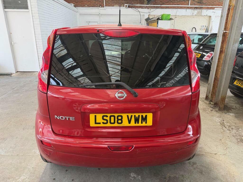 Nissan Note 1.4 16V Acenta R Euro 4 Red #5