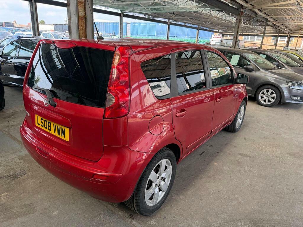 Nissan Note 1.4 16V Acenta R Euro 4 Red #4