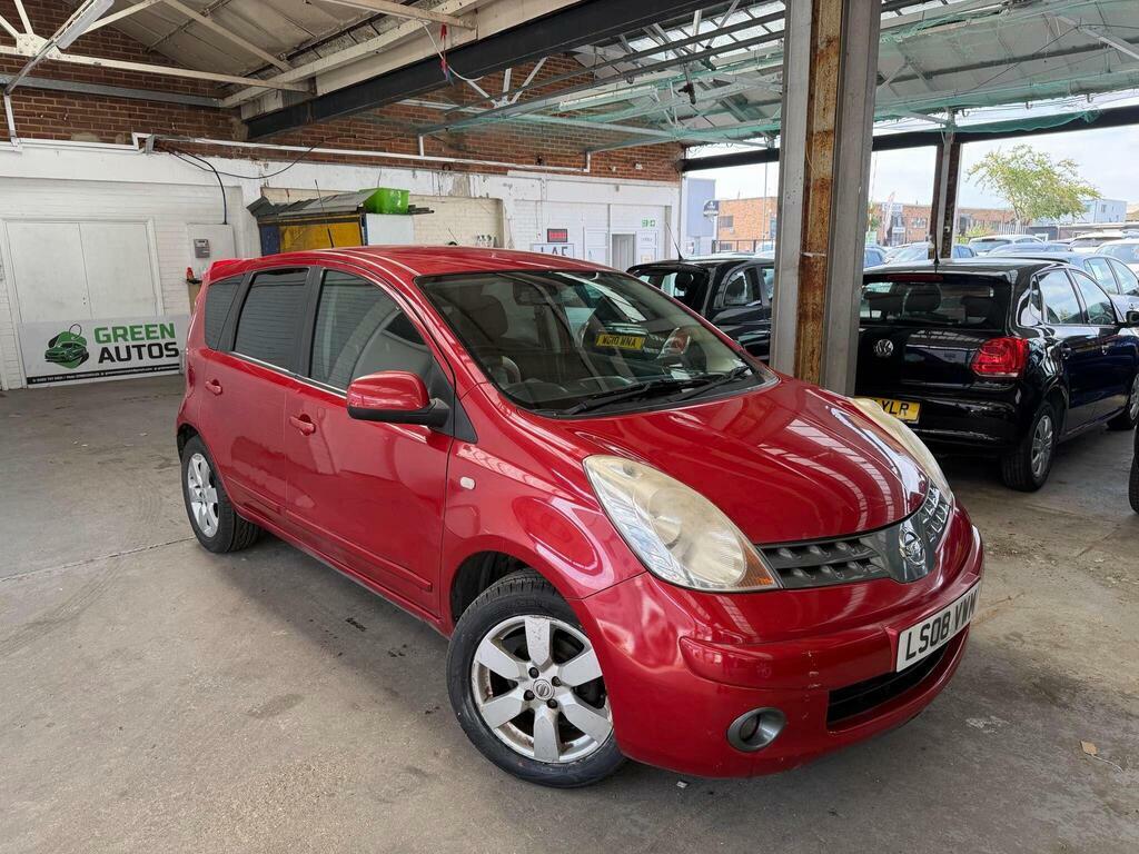 Nissan Note 1.4 16V Acenta R Euro 4 Red