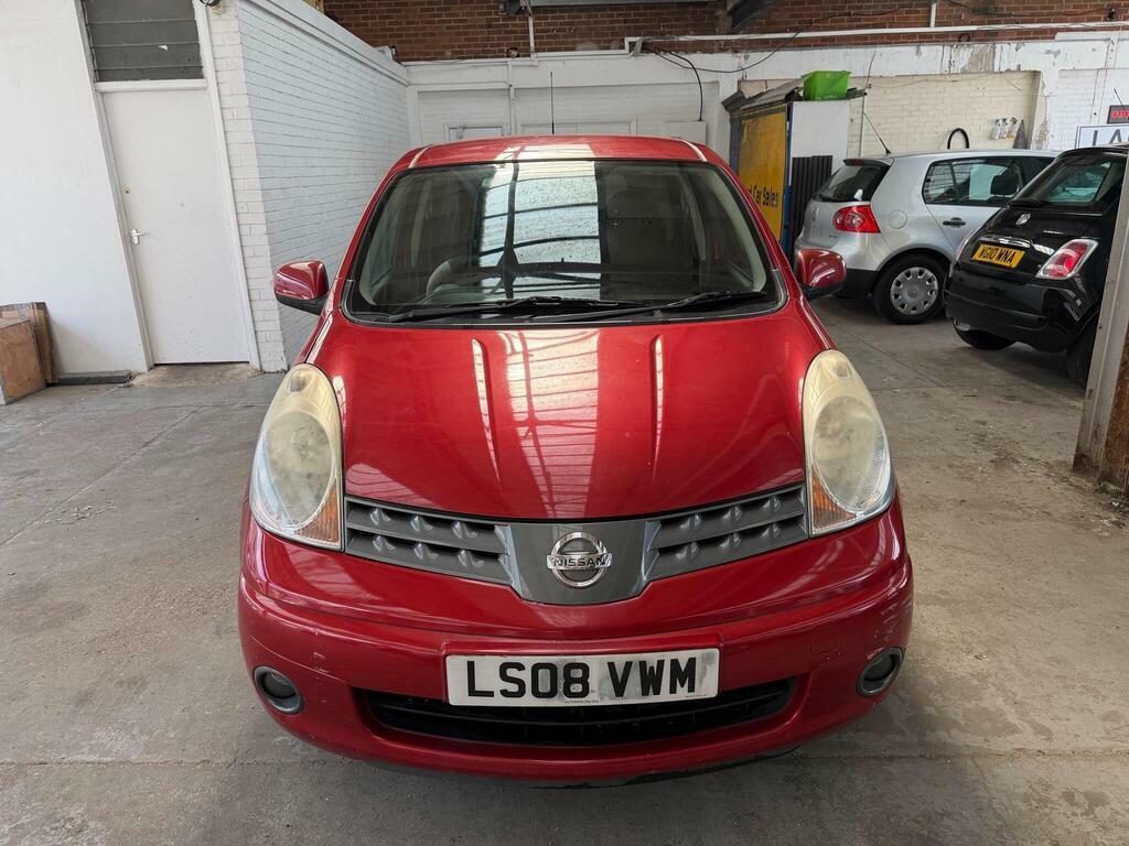 Nissan Note 1.4 16V Acenta R Euro 4 Red #2