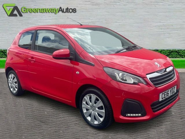 Peugeot 108 Active Hatchback CE16YDZ Red #4