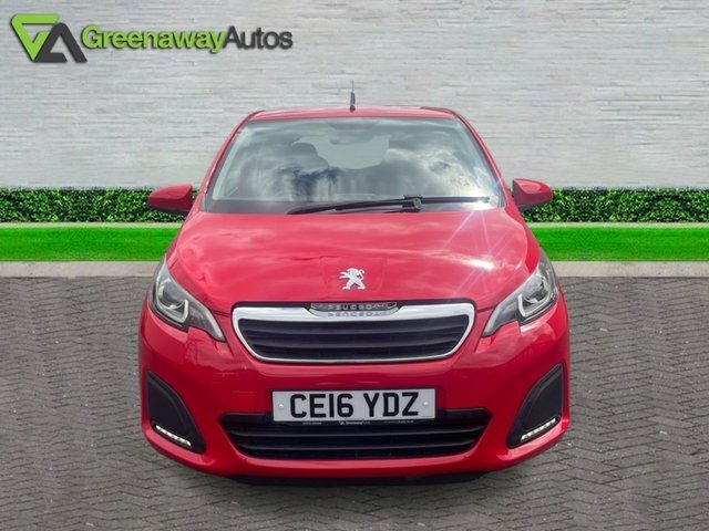 Peugeot 108 Active Hatchback CE16YDZ Red #3