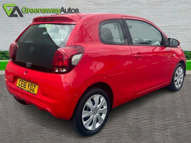 Peugeot 108 Active Hatchback CE16YDZ Red #6