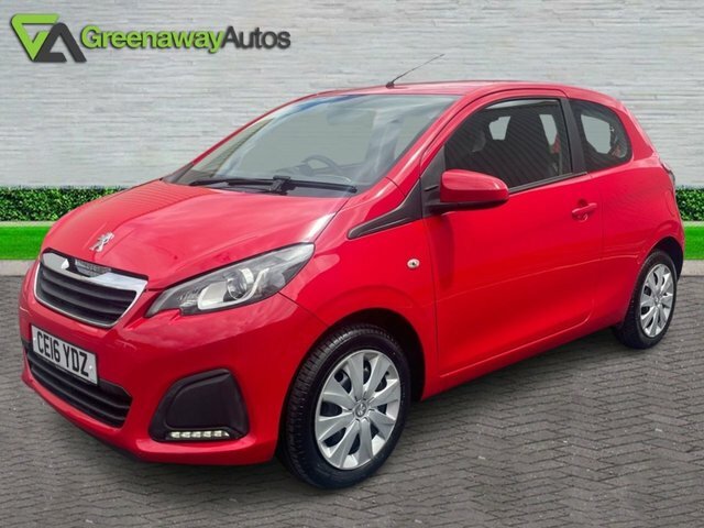 Peugeot 108 Active Hatchback CE16YDZ Red #2