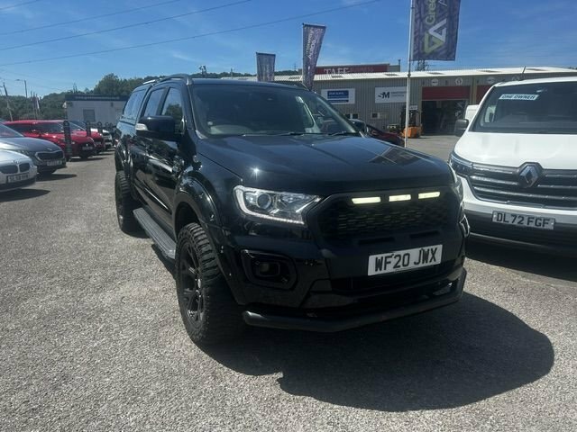 Ford Ranger Ecoblue Wildtrak Pickup Double Black