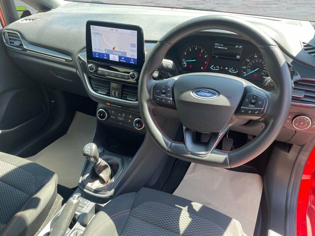 Ford Fiesta 1.0 Ecoboost Hybrid Mhev 125 St-line X Edition White #23