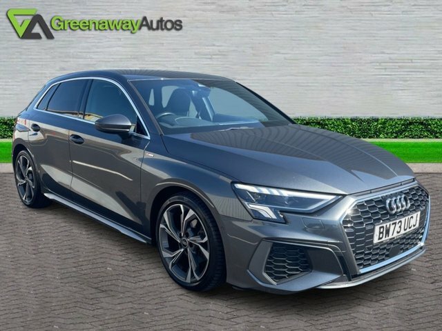 Audi A3 Tfsi 30 S Line BW73UCJ Grey #4