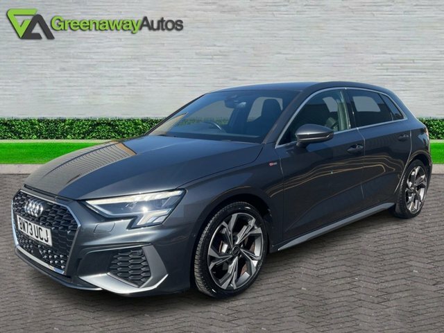 Audi A3 Tfsi 30 S Line BW73UCJ Grey #2