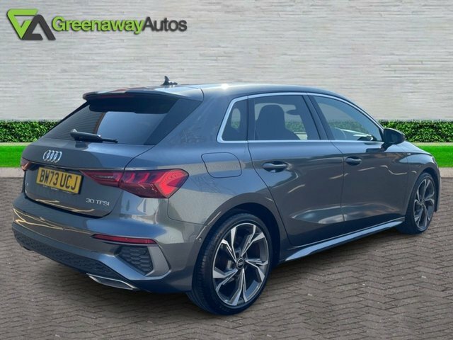 Audi A3 Tfsi 30 S Line BW73UCJ Grey #6