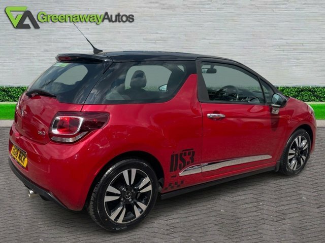 DS DS 3 Puretech Chic Hatchback Red #5