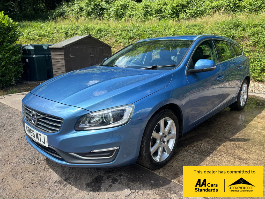 Volvo V60 2.0 D4 Se Lux Nav Estate Euro 6 S Blue