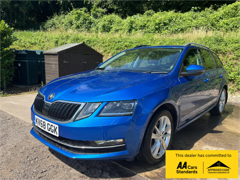 Skoda Octavia 1.5 Tsi Gpf Act Se L Estate Dsg Euro 6 Blue