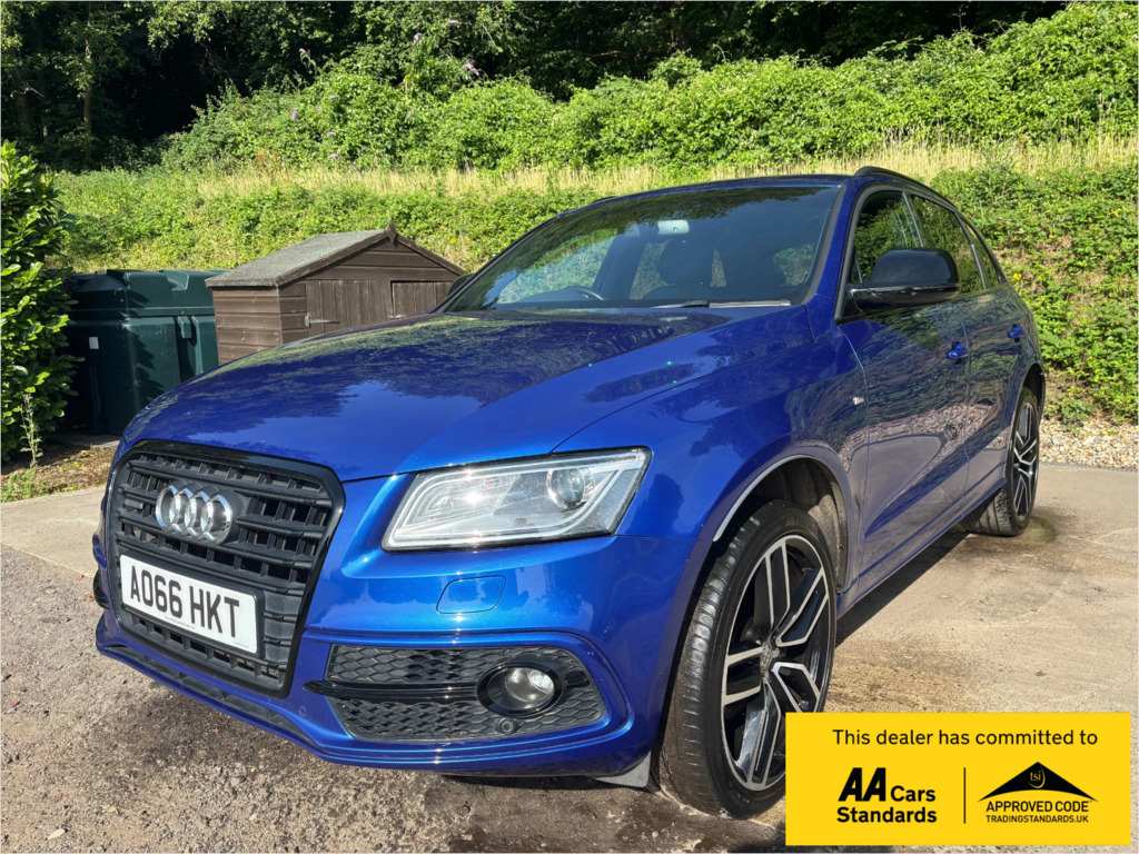 Audi Q5 2.0 Tdi S Line Plus Suv S Tronic Quattr Blue