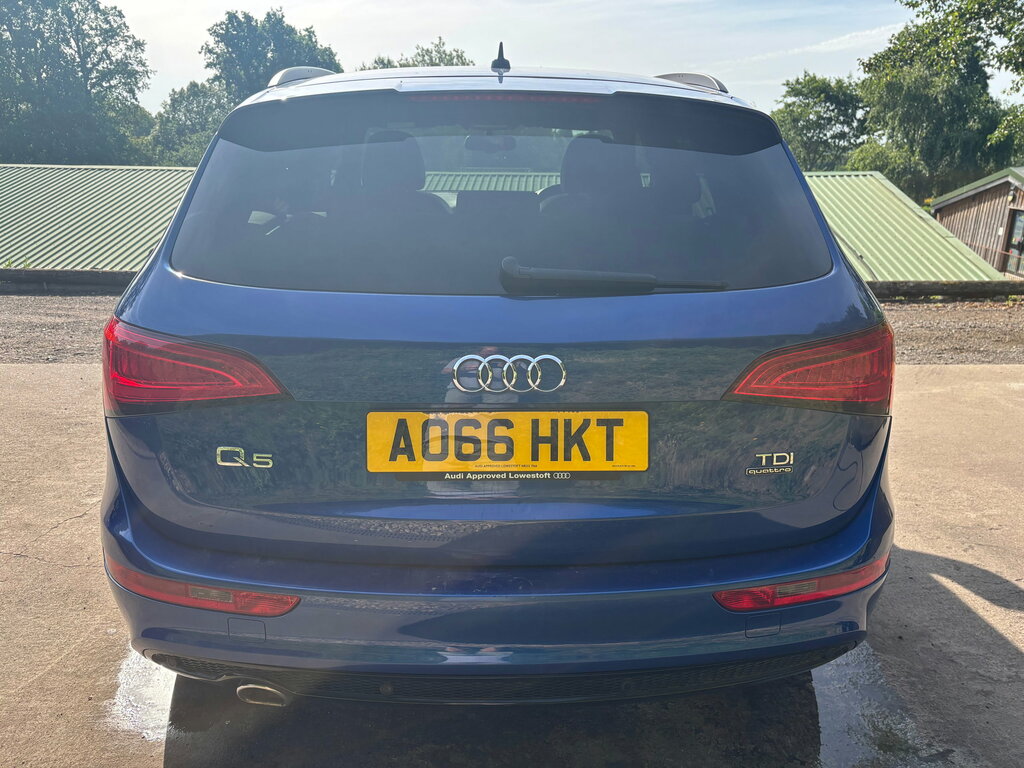 Audi Q5 2.0 Tdi S Line Plus Suv S Tronic Quattr Blue #6