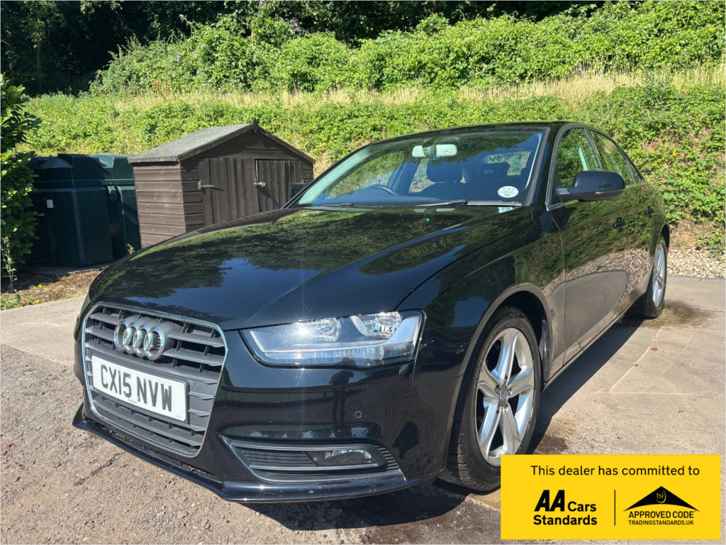 Audi A4 2.0 Tdi Se Technik Saloon Euro 5 Black
