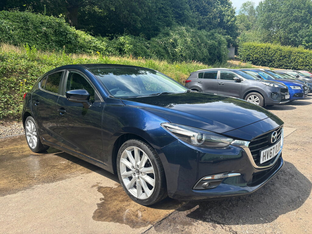 Mazda 3 2.0 Skyactiv-g Sport Nav Hatchback Blue #3