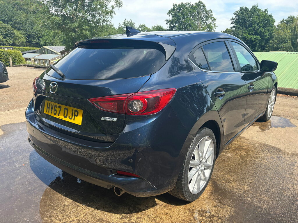 Mazda 3 2.0 Skyactiv-g Sport Nav Hatchback Blue #5