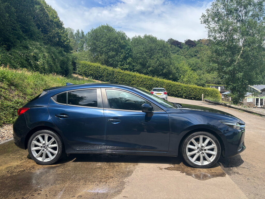 Mazda 3 2.0 Skyactiv-g Sport Nav Hatchback Blue #4