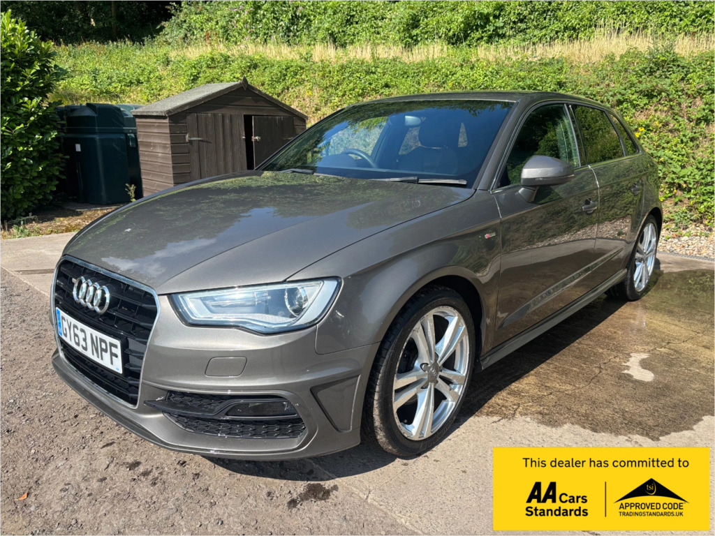 Audi A3 1.6 Tdi S Line Sportback Euro 5 Grey
