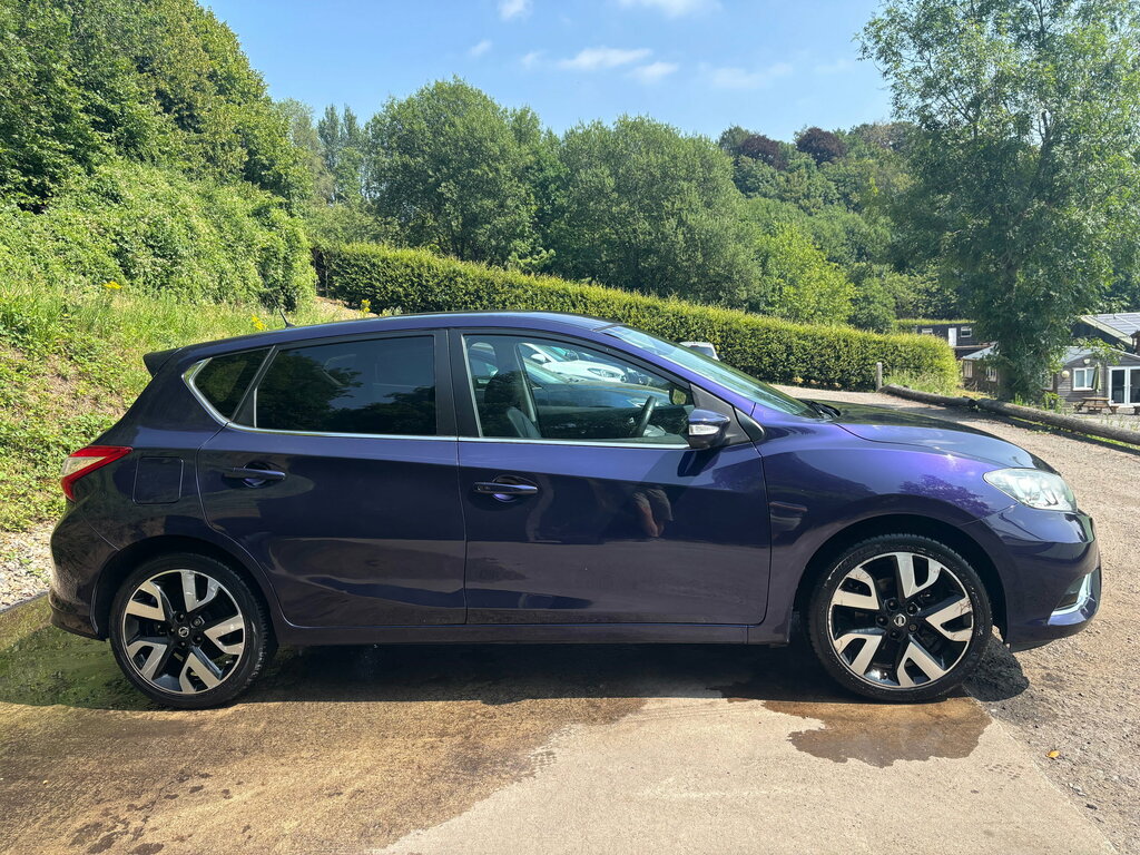 Nissan Pulsar 1.2 Dig-t Tekna Hatchback Euro 6 Blue #4