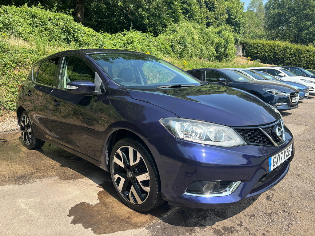 Nissan Pulsar 1.2 Dig-t Tekna Hatchback Euro 6 Blue #3