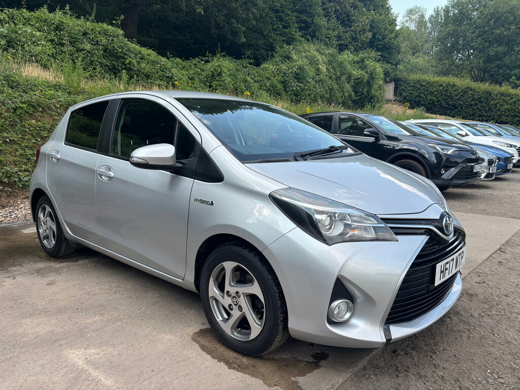 Toyota Yaris 1.5 Vvt-h Icon Hatchback Hybrid E-cvt E HF17WTP Silver #3