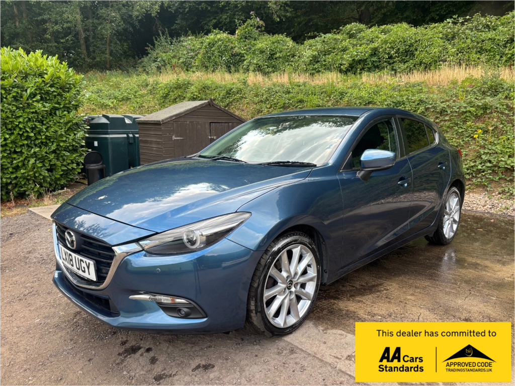 Mazda 3 2.0 Skyactiv-g Sport Nav Hatchback Blue