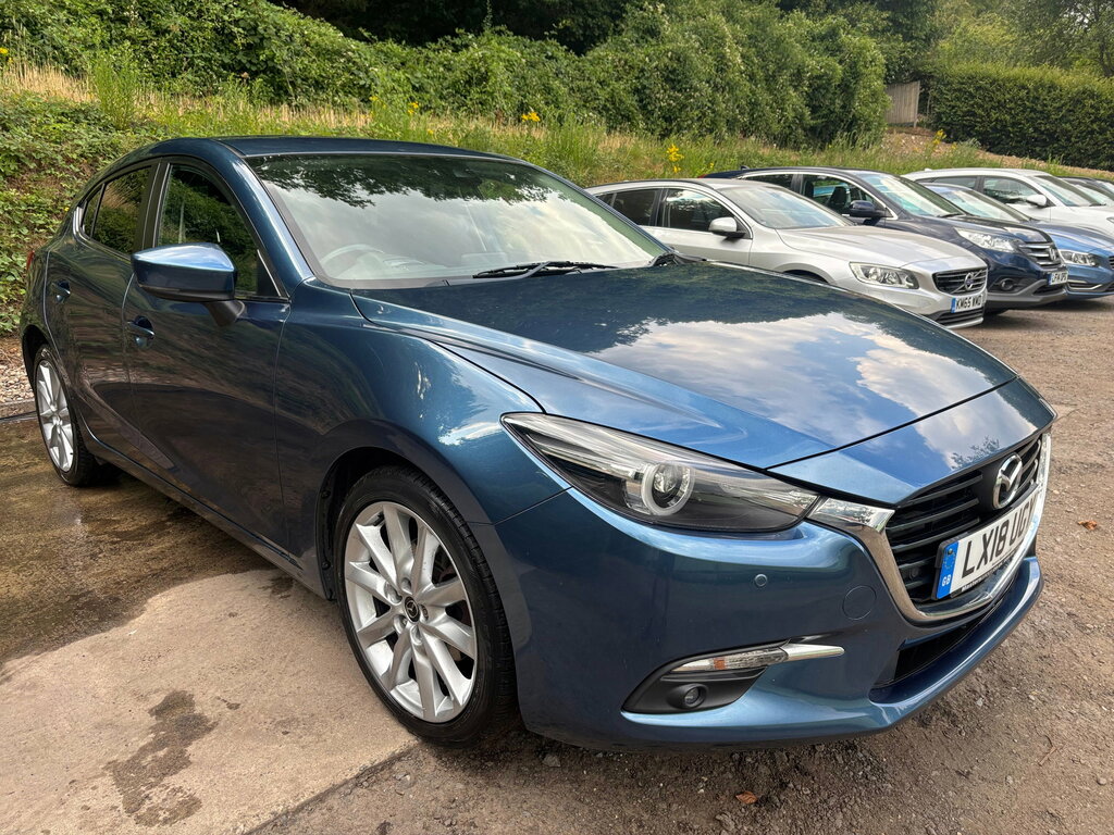 Mazda 3 2.0 Skyactiv-g Sport Nav Hatchback Blue #3