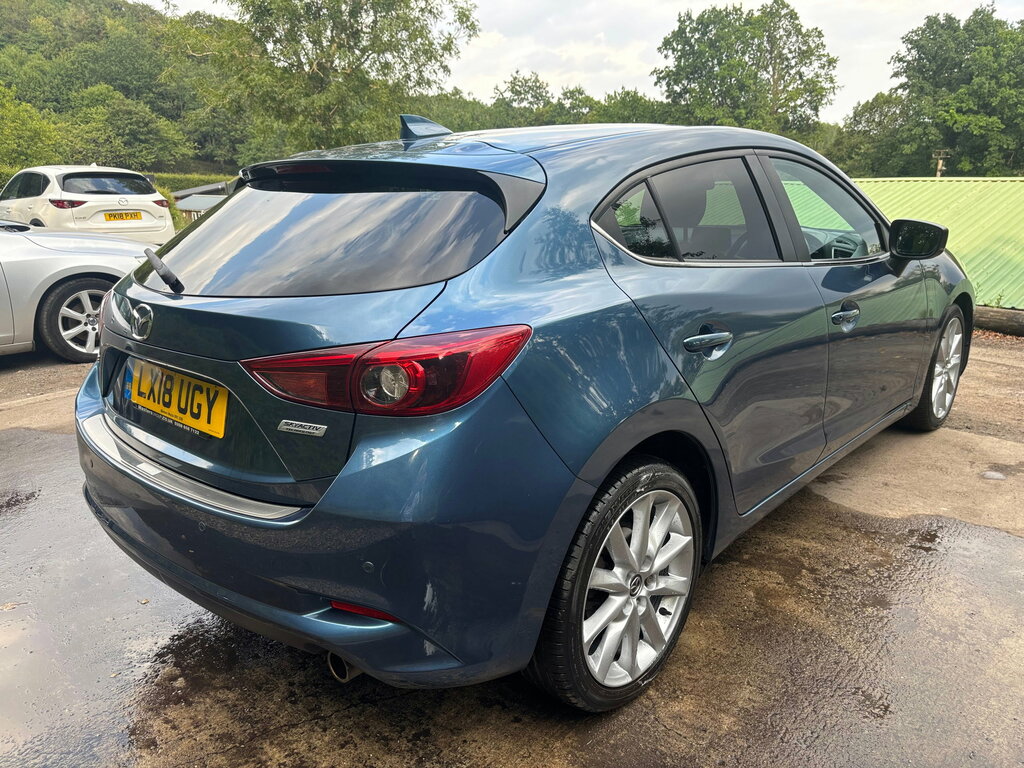 Mazda 3 2.0 Skyactiv-g Sport Nav Hatchback Blue #5