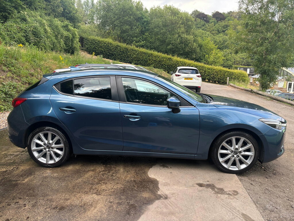Mazda 3 2.0 Skyactiv-g Sport Nav Hatchback Blue #4