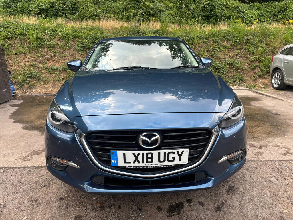 Mazda 3 2.0 Skyactiv-g Sport Nav Hatchback Blue #2