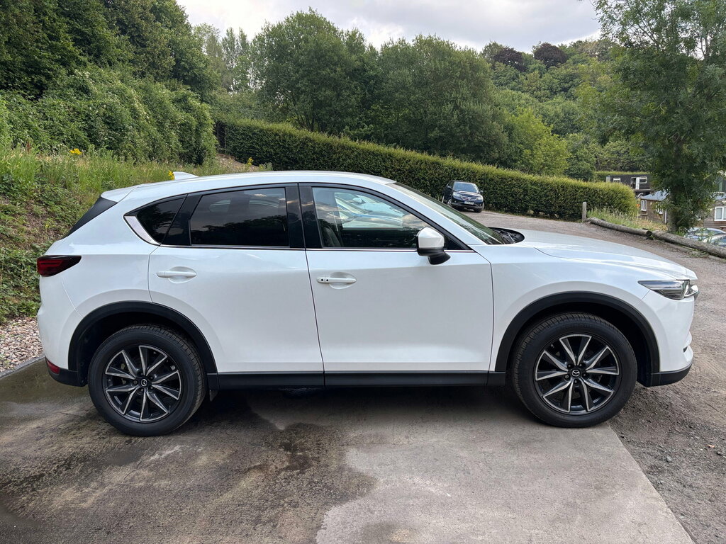 Mazda CX-5 2.0 Skyactiv-g Sport Nav Suv Eur White #4