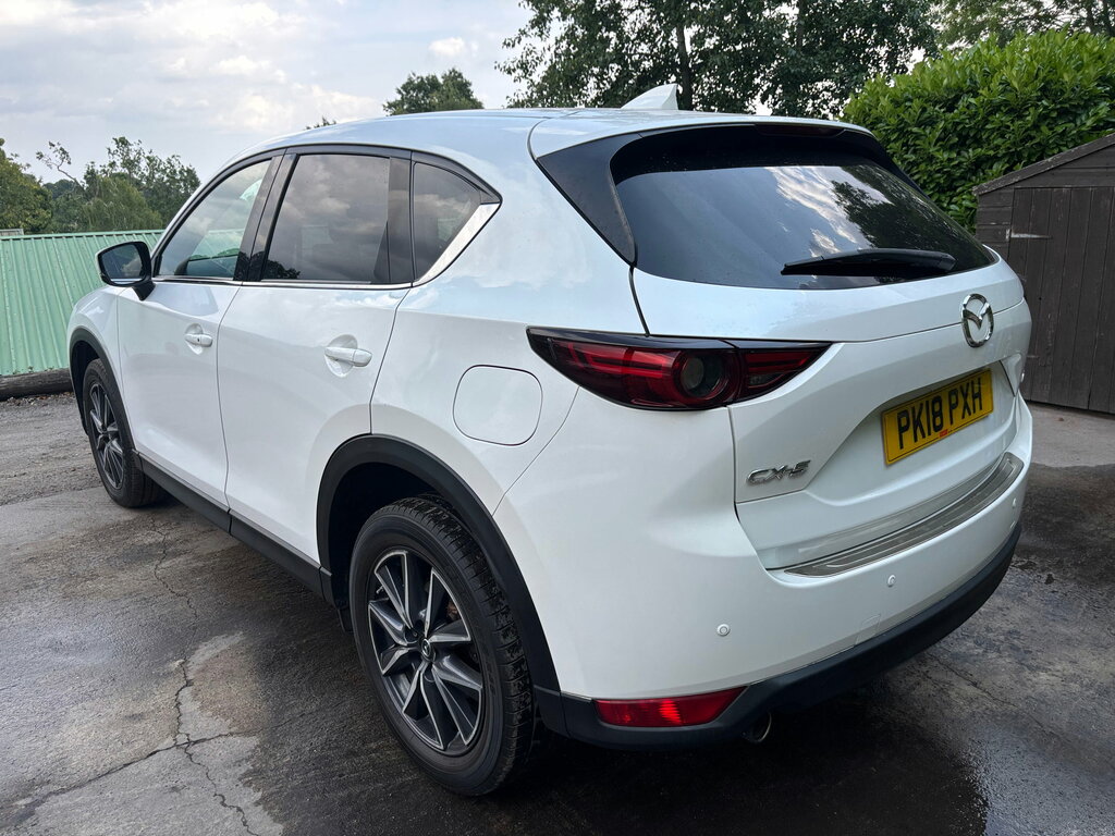Mazda CX-5 2.0 Skyactiv-g Sport Nav Suv Eur White #6