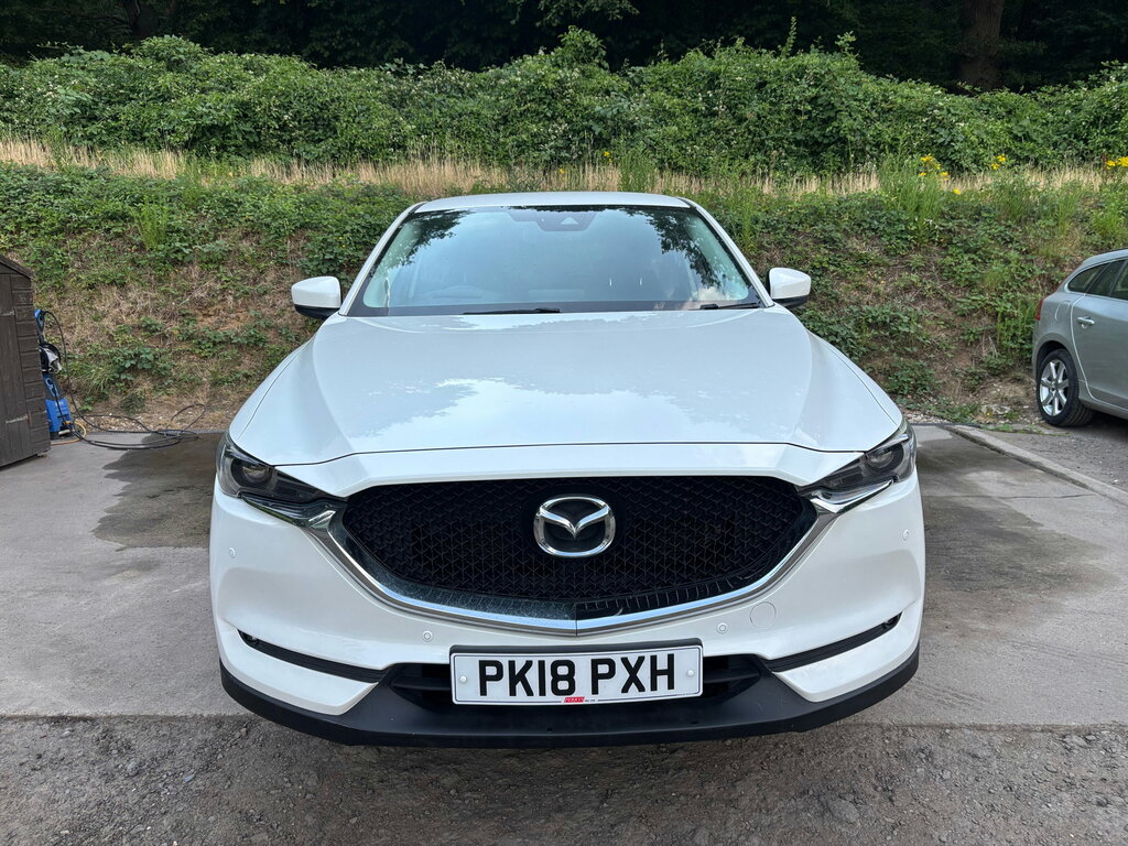 Mazda CX-5 2.0 Skyactiv-g Sport Nav Suv Eur White #2