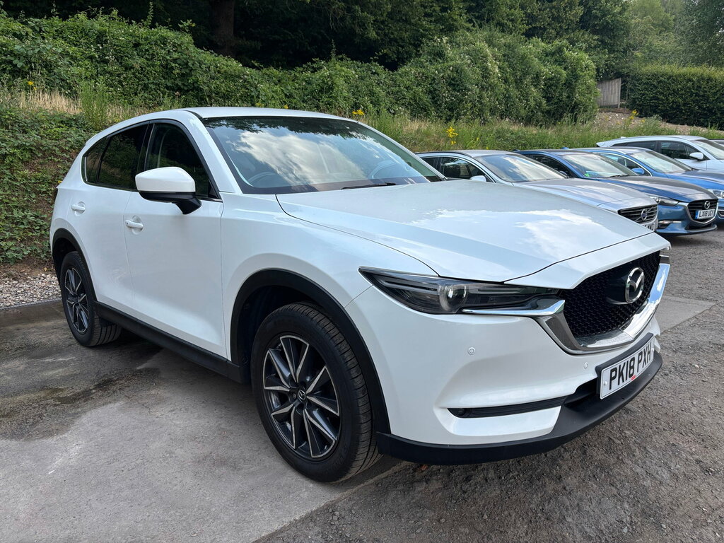 Mazda CX-5 2.0 Skyactiv-g Sport Nav Suv Eur White #3