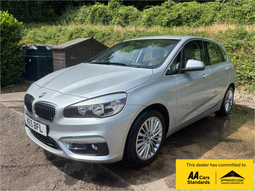 BMW 2 Series Active Tourer 1.5 218I Luxury Mpv Euro 6 Ss Silver