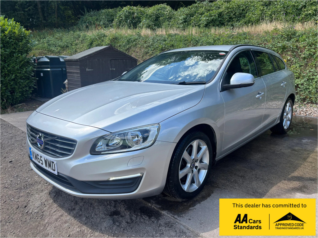 Volvo V60 2.0 T3 Se Estate Euro 6 Ss 1 Silver