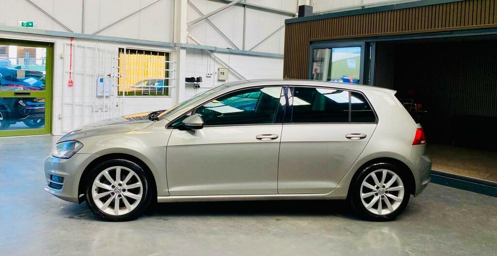 Volkswagen Golf Hatchback 2.0 Tdi Bluemotion Tech Gt Dsg Euro 6 S Silver #2
