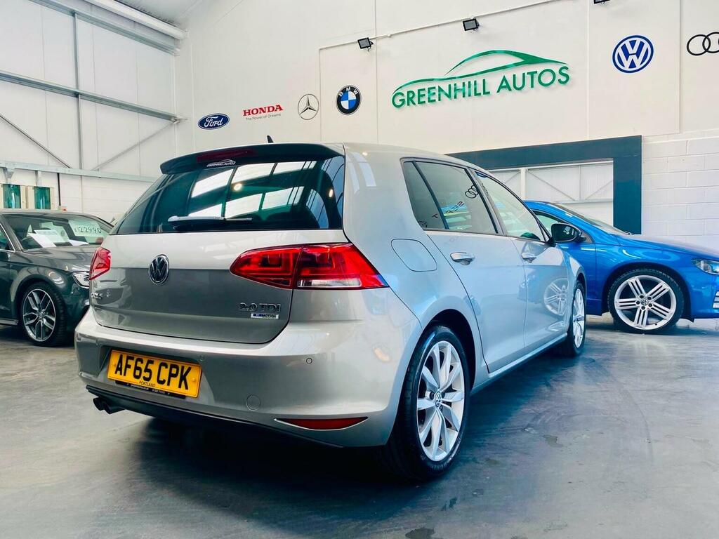 Volkswagen Golf Hatchback 2.0 Tdi Bluemotion Tech Gt Dsg Euro 6 S Silver #5