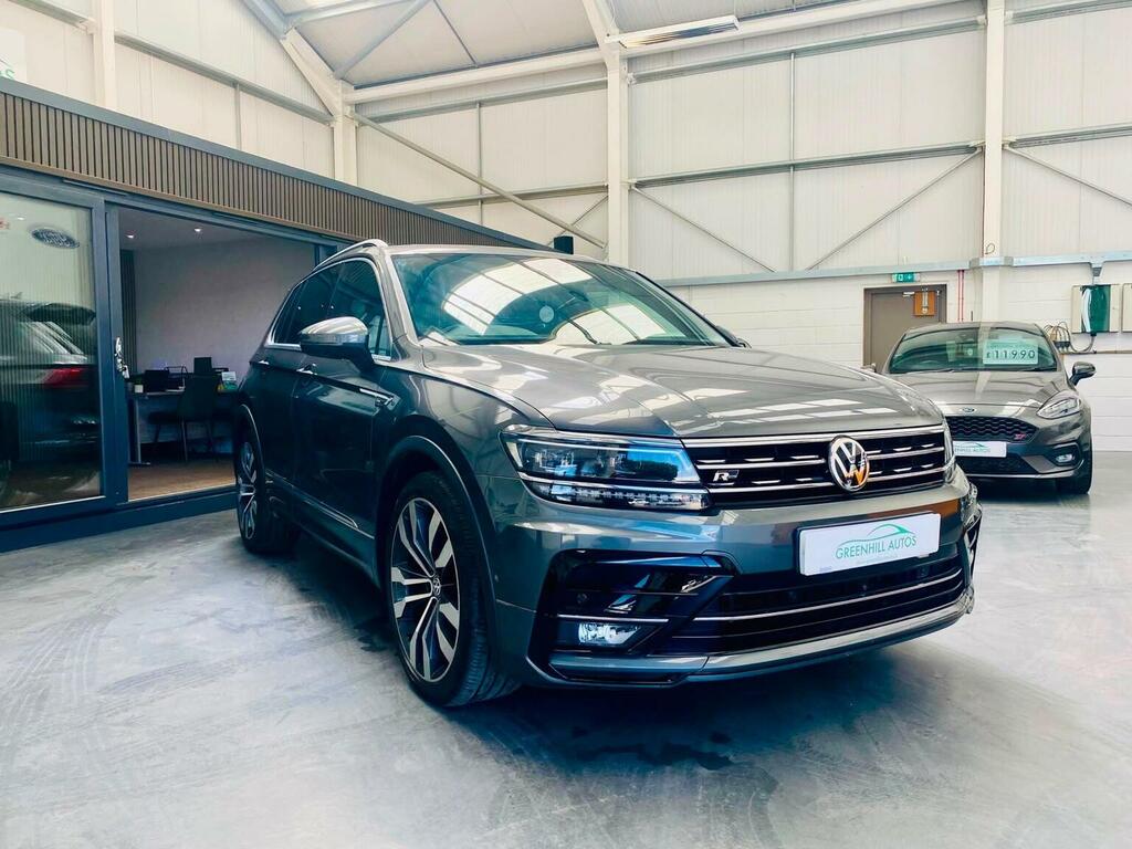 Volkswagen Tiguan Suv 2.0 Tdi R-line Tech Dsg Euro 6 Ss 2019 LY19AKP Grey #6